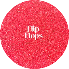 Polyester Glitter - Flip Flops by Glitter Heart Co.&trade;