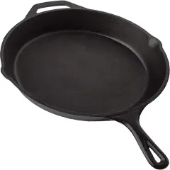 12" Pre-Seasoned Cast Iron Skillet - Oven-Safe, Non-Stick