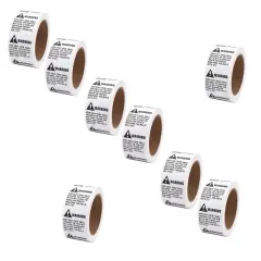 Best Care Instructions Printable warning labels 2" x 2" products Safety