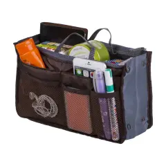 Kitcheniva Makeup Travel Bag Brown