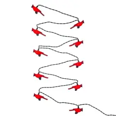 Red Cardinal Bird Christmas Tree Lights