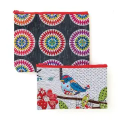 Birdseye Eco Pouches - set of 2