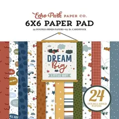 Echo Park Dream Big Little Boy Paper Pad