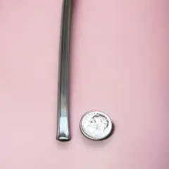 3/16 Round U Lead Came - Round Sides, Flat Bottom [RU-70]-12ft