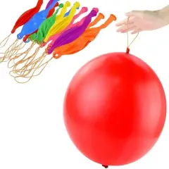 10 Party Punch Balloons for Kids' Birthday Games