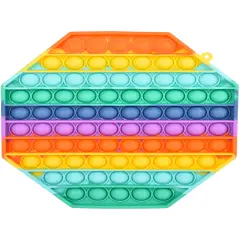 Jumbo Octagon Shape Bubble Popper Toy 8"