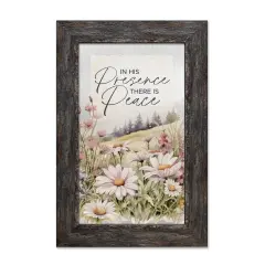 In His Presence Metalscape Framed Wall Art - 8 inches x 12 inches