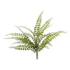 12-Pack: 18" Realistic Buckler Fern Bush with 7 Sprays