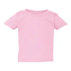 Gildan&reg; Heavy Cotton Toddler Crewneck Short Sleeve Tee Light pink
