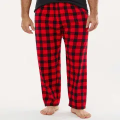 Boxercraft&reg; Harley Flannel Pants Red/ black buffalo
