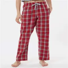 Luxurious Haley Flannel Pant | RADYAN&reg; Heritage garnet plai