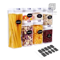7pcs Food Storage Container with Lid Airtight