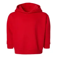Rabbit Skins&reg; Toddler Pullover Fleece Long sleeve Hoodie - 3326 Red