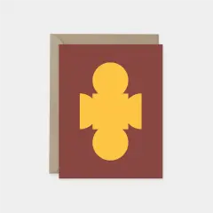 Custom Neo Shape Art Card XXI, Flat