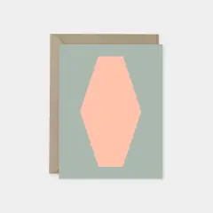 Recycled Neo Shape Art Card XXVI,