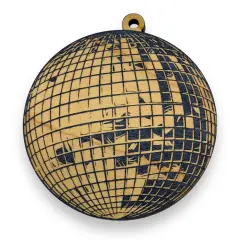 Ornament - Black - Disco Ball
