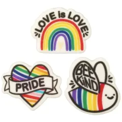 Pride Assortment Sweet D&eacute;cor&reg; Edible Decorations 12ct