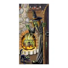 Beistle - Witch's Brew Door Cover - 5' x 30" - 12 Pack