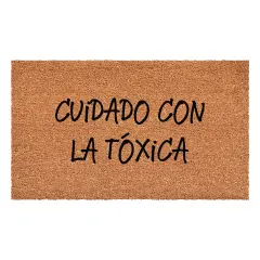 Cuidado Con La Toxica Spanish Doormat