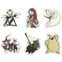 Disney Tim Burton's The Nightmare Before Christmas Sweet D&eacute;cor&reg; Edible Decorations 12ct