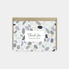 Pebble Custom Thank You Card IV