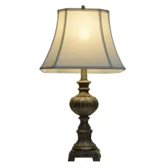 Antique Silver Traditional Table Lamp