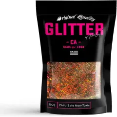 Bronze Holographic Chunky Glitter ✮ Chunky Glitter Mix ✮ 100g Festival Glitter Cosmetic Face Body Hair Nails
