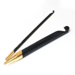 Lantern Moon Ebony Interchangeable Tunisian Crochet Hook F (3.75mm) Multicolor