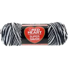 Multipack of 24 - Red Heart Super Saver Yarn-Zebra
