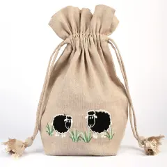 Lantern Moon Meadow Bag, Black Sheep Multicolor