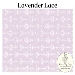 Lavender Lace Decoupage Paper for Crafting and Multi Media Art