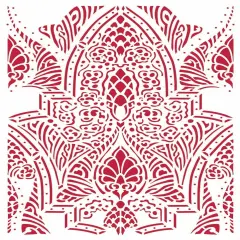 Stamperia Stencil G 8.27"X11.69"-Saddle, Romantic Horses