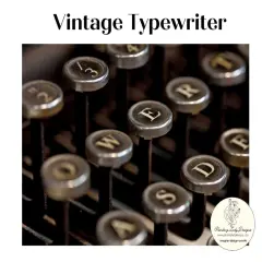 Vintage Typewriter Key Decoupage Paper for Crafting and Multi Media Art 18x24