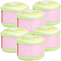 Multipack of 6 - Premier Yarns Sweet Roll Yarn-Melon Pop