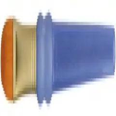 Crafter's Choice Gold Taklon Oval Wash Brush