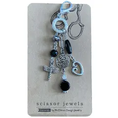 Alice Peterson Scissor Jewels Fob - Dragonfly SJ103 Multicolor