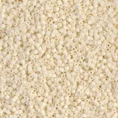 Miyuki Delica Bead 15/0, DBS0352, Matte Opaque Cream