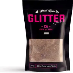 Bronze Premium Grade Ultra Fine Glitter Powder Dust 100g / 3.5oz use with Arts & Crafts Decoration Wine Glass Flowers Wedding