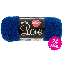 Multipack of 24 - Red Heart With Love Yarn-Peacock