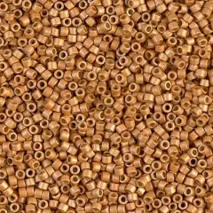 Miyuki Delica Bead 11/0 - DB1833F - Matte Duracoat Galvanized Yellow Gold