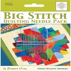 Colonial Needle Big Stitch Quilting Needle Pack-Assortment 14/Pkg