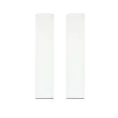 2 Clear 14 in Open End Cylinder Glass Hurricane CANDLE SHADES