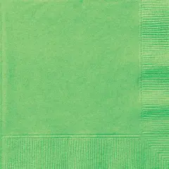 Lime Green Solid Beverage Napkins, 20ct