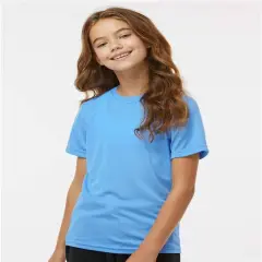 Augusta Sportswear&reg; Youth Nexgen Wicking T-Shirt Columbia blue