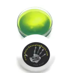 Universal Magic Paints Thermochromic Heat Sensitive for Secret Messages Color Changing T-Shirts & Shoes Green to yellow