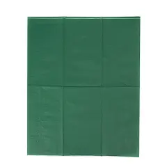 50 Plain Soft 2 Ply Dinner Table Cocktail Paper NAPKINS Hunter green