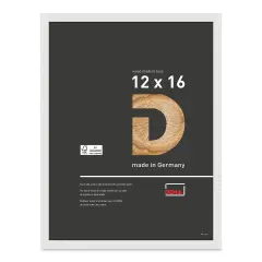 Deha Design Fontana Wood Frame - White, 12" x 16"