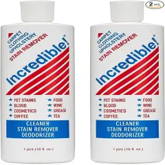 Stain Remover - Stain Remover for Clothes, Laundry, Carpets, Mattress & Upholstery Fast! 16.oz (Pack of 2) | RAHEEV&reg;