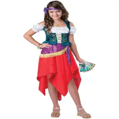 Mystical Carnival Gypsy Girl's Costume