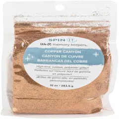 We R Spin It Extra Fine Glitter 10oz-Copper Canyon
